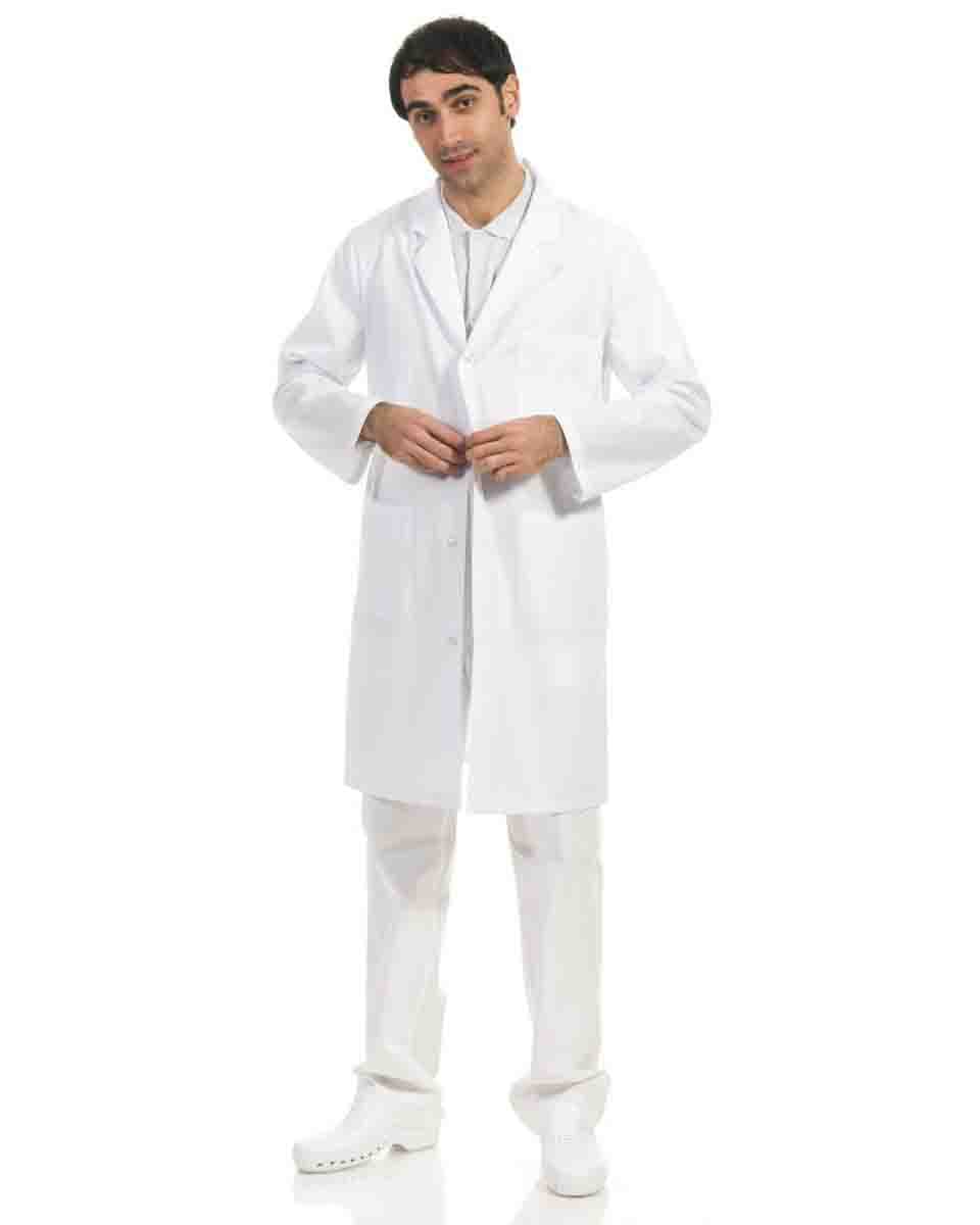 Camice dottore uomo Camice medico uomo bianco professionale
